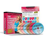 Walk Strong 3: El programa completo 8 Semana Inicio Fitness para Mujeres Ultimate DVD Collection [6 disc set, calendario de la pared