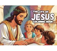 Walk With Jesus: My Bible Adventure Coloring Book: Bible Scenes to Color for Kids - Perfect for Quiet Time and Church