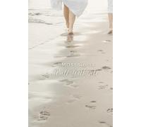 Walk With Me: 2026 Youth Theme for The Church of Jesus Christ of Latter-day Saints: 6" x 9", 100 wide ruled notebook sheets for spiritual thoughts, ... Moses 6:34: Footsteps in the Sand Design