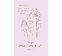 Walk With Me Journal Pink Color: 2026 LDS Youth Theme | Composition Notebook Planner | Cute Young Men/Young Women Gift | College Ruled, small scripture size