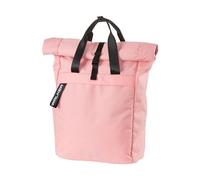 Walker 42263-350 - Mochila clásica Roll Top Pink Sand con compartimento principal, compartimento para portátil, tirantes ergonómicos y compartimento central con bolsillo para móvil, aprox. 20-23 l