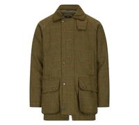 Walker and Hawkes - Barlaston - Chaqueta de Tweed para Hombre - Abrigo Inspirado en la hípica y la Caza - Salvia Oscuro - M