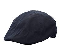 Walker and Hawkes - Bernard - Gorra de Pico de Pato de 6 Paneles de Cera - Azul Marino - XS (56cm)