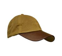 Walker and Hawkes - Brunswick - Gorra de béisbol Unisex - Hecha de algodón Encerado con Visera de Cuero - Beige - Talla única