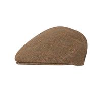 Walker and Hawkes - Cambridge - Boina Unisex de Tweed - Gorra de Estilo campiña Inglesa - Ideal para la hípica y la Caza - Tweed Marrón - S (57cm)