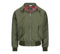 Walker and Hawkes - Chaqueta Bomber clásica Faxton para Hombre - Verde Oliva - 4XL
