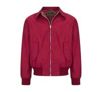 Walker and Hawkes - Chaqueta Bomber clásica Faxton para Hombre - Vino - 4XL