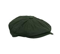 Walker and Hawkes - Danesford - Gorra Baker Boy Wax de 8 Paneles - Verde Oliva - S (57cm)