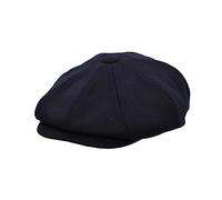 Walker and Hawkes - Gorra Baker Boy Bridgemoor de 8 Paneles de Lana Melton - Azul Marino - XS (56cm)