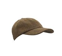 Walker and Hawkes - Gorra de béisbol Derby Tweed con Hombros Descubiertos - Talla única - Marrón