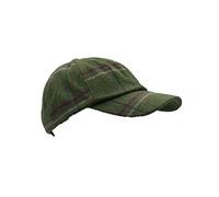 Walker and Hawkes - Gorra de béisbol Derby Tweed con Hombros Descubiertos - Talla única - Rayas Rosas