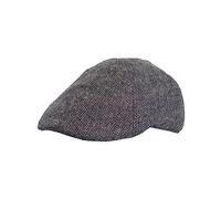 Walker and Hawkes - Gorra de Lana con diseño de Pico de Pato Barney de 6 Paneles - Espiga Gris - S (57cm)