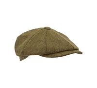 Walker and Hawkes - Gorra Derby Tweed Charlie Baker Boy de 8 Paneles - Salvia Claro - XL (60cm)