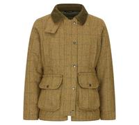 Walker and Hawkes - Hazelwood - Chaqueta de Tweed para Mujer - Abrigo Inspirado en la hípica y la Caza - Salvia Claro - EU 38 (UK 10)