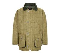 Walker and Hawkes - Noah - Chaqueta Infantil de Tweed - Abrigo Inspirado en la equitación y la Caza - Salvia Claro - UK 30-9-10 años