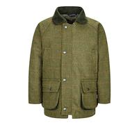 Walker and Hawkes - Noah - Chaqueta Infantil de Tweed - Abrigo Inspirado en la equitación y la Caza - Salvia Oscuro - UK 34 (13-14 años)