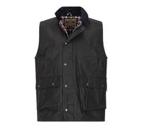 Walker and Hawkes - Winchester - Chaleco Encerado para Hombre - Efecto Calentador - Estilo campiña Inglesa - Azul Marino - L