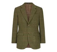 Walker and Hawkes Windsor - Blazer de Tweed para Hombre - Chaqueta de Estilo clásico inglés - Salvia Oscuro - EU 64 (UK 54)