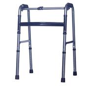 Walker Andador plegable bariátrico de alta resistencia para personas mayores, adultos, andador de tamaño para adultos de hasta 450 libras, bastón de cuatro patas