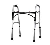 Walker, Andador plegable de viaje compacto ultraligero | Ayuda de movilidad para personas mayores que caminan para discapacitados | Andador bariátrico para adultos: ajustable, portátil y liviano Todo