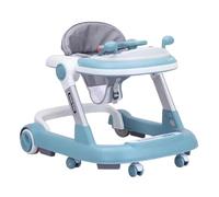 Walker de Ayuda de movilidad para niños pequeños - Wheeled Baby Activity Walker, caminante para bebés con ruedas con manos libres | Pugar plegable para niños pequeños Walke, Diseño de bandeja de alime