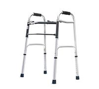 Walker, Healthcare Mobility Andador plegable ajustable con deslizadores de plástico, marco de aleación de aluminio de altura ajustable para personas mayores, adultos, niños It's so kind of you