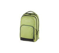 Walker 42128-361 - Mochila College Lime con 3 compartimentos, bolsillos laterales, respaldo acolchado, sistema de transporte regulable en altura y correas ajustables