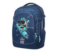 Walker mochila escolar con compartimento para portátil Fame 2.0 Backpack 28L Graffiti Hand azul marino