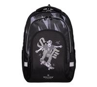 Walker mochila escolar con compartimento para portátil Fame Ace Backpack 28L Skate negro