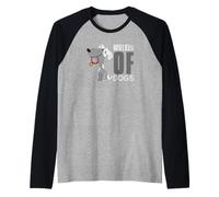 Walker of Dogs Professional Dog Trainer Camiseta Manga Raglan