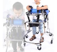 Walker Para Niños Con Parálisis Cerebral, Ajustable Alto, Marco De Carbono De Acero Para El Equipo De Asistencia Para El Equipo De Asistencia Adecuado Para La Altura De 80-120 Cm