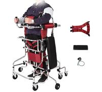 Walker Personas Mayores, Ayudas para Caminar para Personas Discapacitadas, Marco Pie Para Rehabilitación Hemiplejia, Altura Regulable, Apto para Personas de 160-180 cm