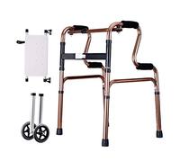 Walker,Rollator Walker Stand Vertical Walkers para Personas Mayores, Ancianos con Asiento y Ruedas, ayudas para Caminar Ajustables, andadores Ligeros Plegables Little Surprise