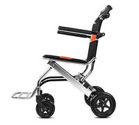 Walker Rollator, Walking Frame Folding Upright Walker Lightweight Portable with The Handbrake The Elderly Simple Trolley VBTJWRFE