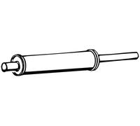 WALKER Silenciador delantero para VOLKSWAGEN: Passat, Golf, Jetta (Ref: 04763)