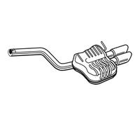 Walker Silenciador Para VW Passat Variant 2.0 TDI 25141