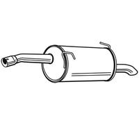WALKER Silenciador trasero para FORD: Fiesta (Ref: 23161)