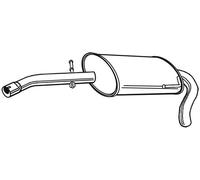 WALKER Silenciador trasero para VOLKSWAGEN: Lupo & SEAT: Arosa (Ref: 22059)