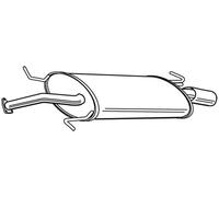 WALKER Silenciador trasero para VOLVO: S40, V40 (Ref: 22947)