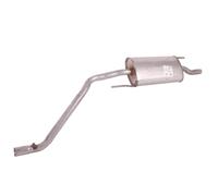 Walker Silencioso Final Oval Acodado Para VW Golf III 3 Salida Individual