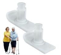 Walker Skier | Cubierta para pies con marco de senderismo para personas mayores - 2 piezas anti deslizamiento - e incluye un refuerzo multicapa - Esquís - Esterilla de alto rendimiento para carretera