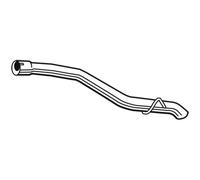 WALKER Tubo de Escape Apto para Volvo V50 Mw 1.6 D2 S40 II 544