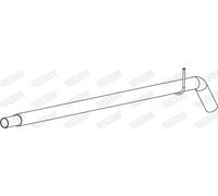 Walker Tubo De Escape Compatible Para Renault Captur J5_ 1.5 Dci 90 Clio Iv Bh_