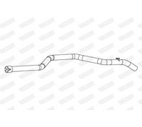 WALKER Tubo de Escape para Mercedes-Benz Sprinter 35-T Caja 907 910 316 CDI