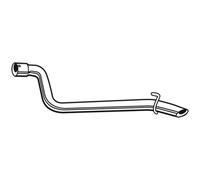 WALKER Tubo de Escape para Mercedes-Benz W639 CDI 2.2 Vito/Mixto Caja 111