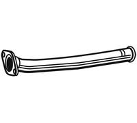 WALKER Tubo de escape para PEUGEOT: 206, 206+ (Ref: 07162)