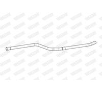 Tubo de escape WALKER 10916