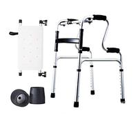 Walker Walker Andadores livianos Accesorios desmontables Patas de ajuste de 8 niveles Ayudas de movilidad multifunción para rehabilitación de viajes (B) (C)