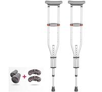Walker Walker, Bastón Taburetes de antebrazo plegable Altura ajustable 99-159CM Herramienta para caminar, bastón de aluminio antideslizante ligero para ancianos, discapacitados Star of Light