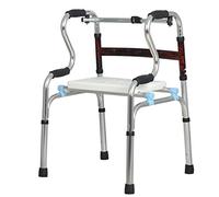 Walker, Walking Frames Andador Plegable Portátil Con Altura 6 Ajuste De Archivo Aleación De Aluminio Gruesa Pacientes De Edad Avanzada Bastón Antideslizante De Cuatro Pies It's so kind of you